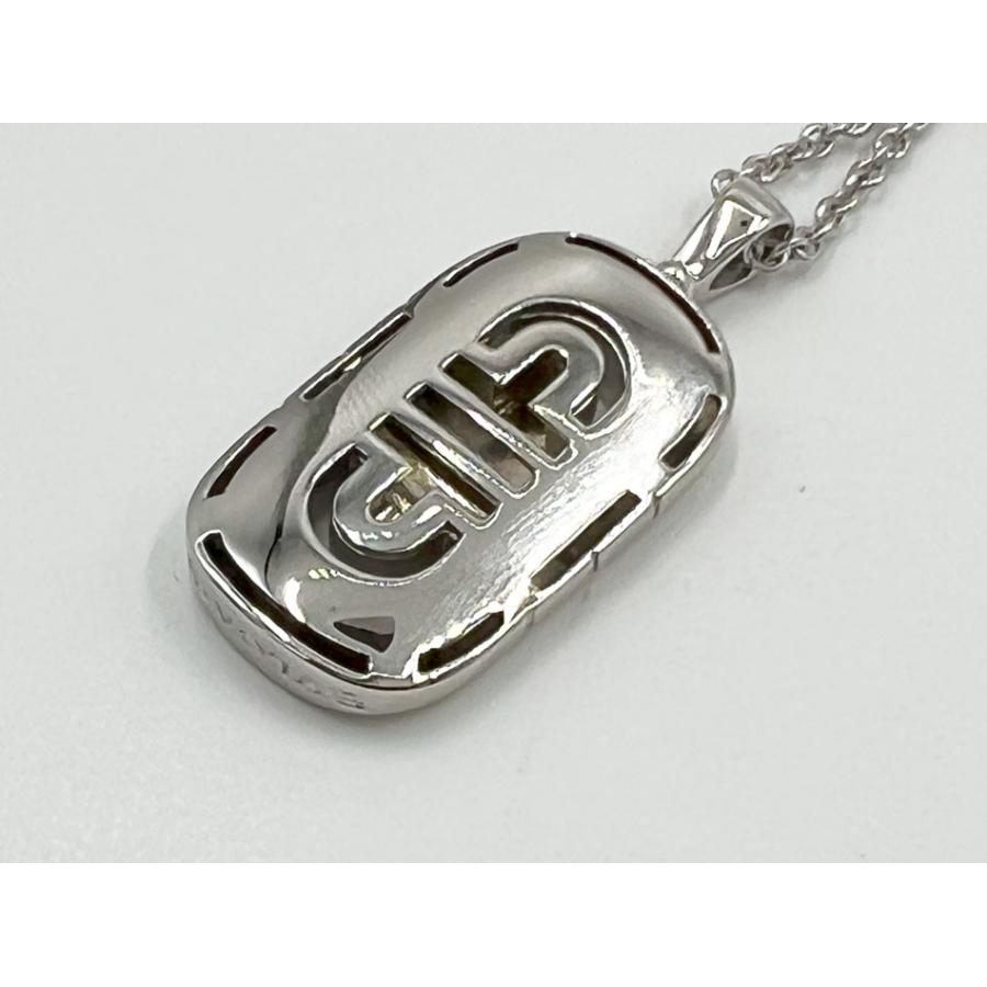 パレンテシ BVLGARI ブルガリ ペンダント ネックレス 750 K18 WG