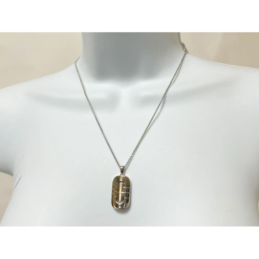 パレンテシ BVLGARI ブルガリ ペンダント ネックレス 750 K18 WG