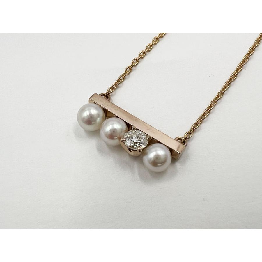 TASAKI sakuraゴールド プチバランス　ネックレス　パールダイヤモンド balance(TASAKI) TASAKI タサキ プチ バランス ダイヤモンド ソロ