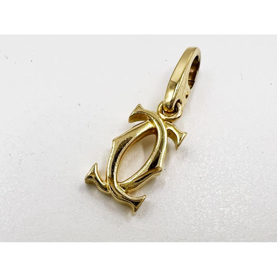 Cartier（カルティエ） ペンダント トップ 2C チャーム 750 K18 YG
