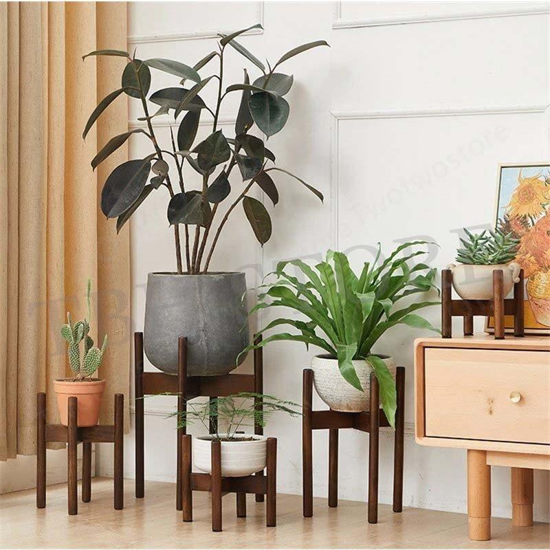 フラワースタンド プランタースタンド 鉢台 おしゃれ フラワーポット 観葉植物 室内 インテリア 円形 北欧 ナチュラル プランター 花台 木製 Pbf5 山本商事 通販 Yahoo ショッピング
