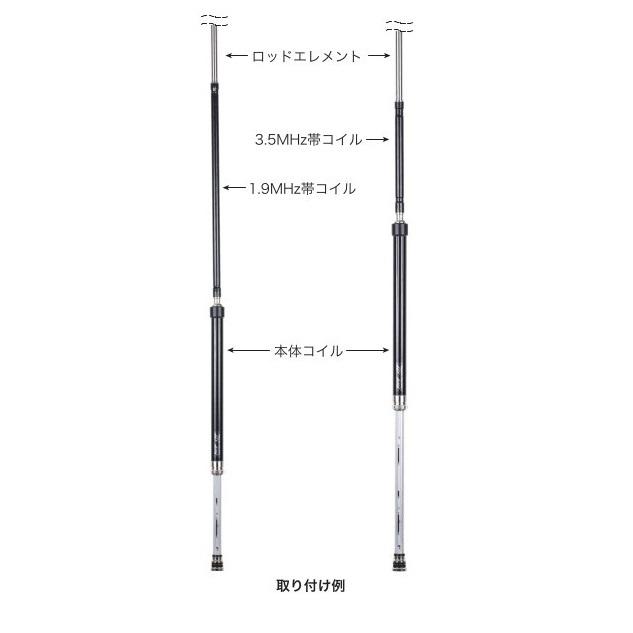第一電波工業 RHMC12 RHM12専用1.9MHz/3.5MHzオプションコイル