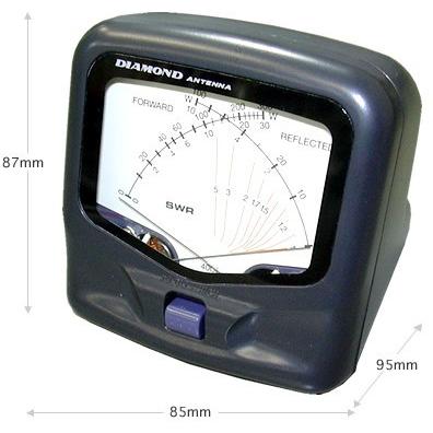 第一電波工業 SX40C (交差形電力計)クロスニードルSWRパワー計 アンテナ 第一電波工業 SX40C SWR＆パワー計(交差型) ダイヤモンドアンテナ(第一