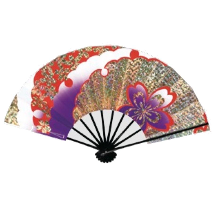 「舞扇」桜 雪輪 き224鷲29009