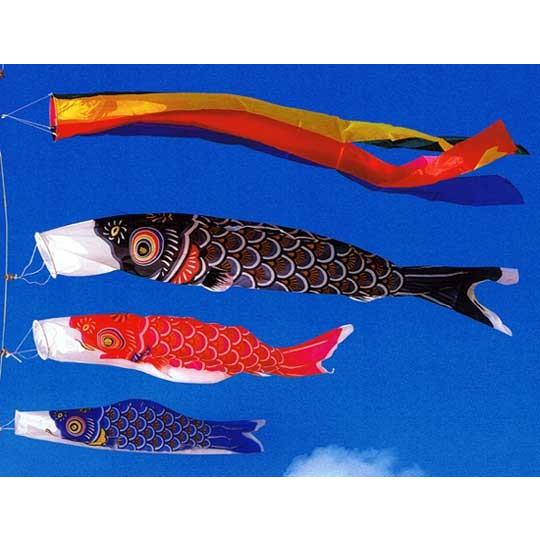 1．5m金入りナイロン鯉のぼりベランダセット : 山本人形 - 通販