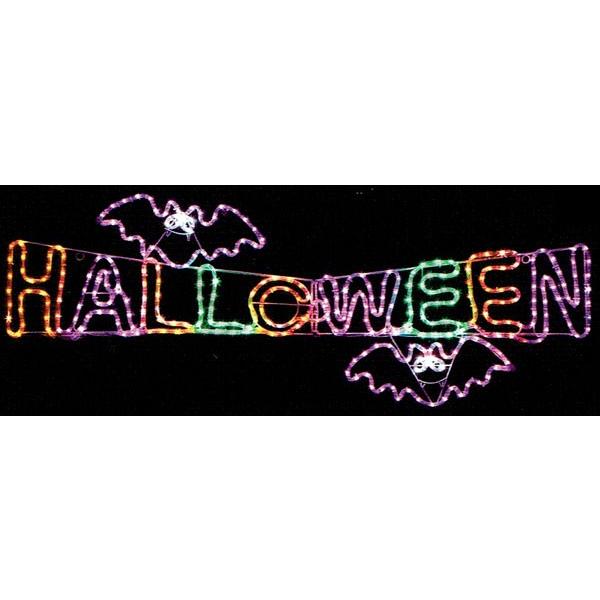 LEDチューブライトHWタイトル　ハロウィン　イルミネーション　電飾　デコレーション　装飾　イベント　パーティー　ハロウィン文字