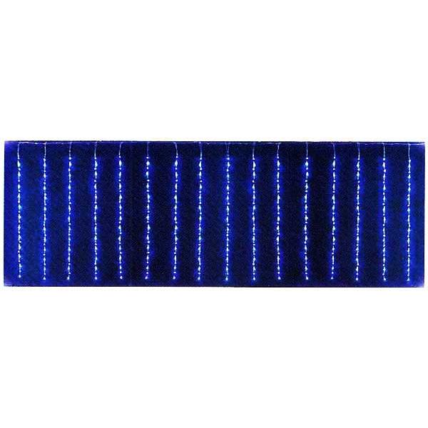 ３Mｘ１MホワイトブルーLEDつららライト　KT-3273 kt-3632　イルミネーション　電飾　カーテンライト　装飾　デコレーション　イベント　パーティー