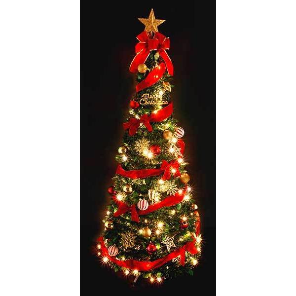 クリスマスツリー Ledフォールディングリボンツリー150cm 電池式 R2 Wg0645 山本人形 通販 Yahoo ショッピング