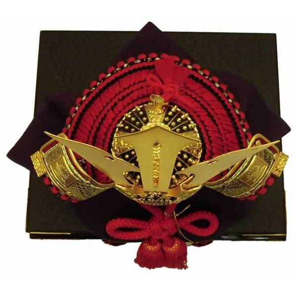 兜単品 名将兜 9号 楠木正成公 赤糸縅之兜 五月人形 兜 兜飾り 端午の