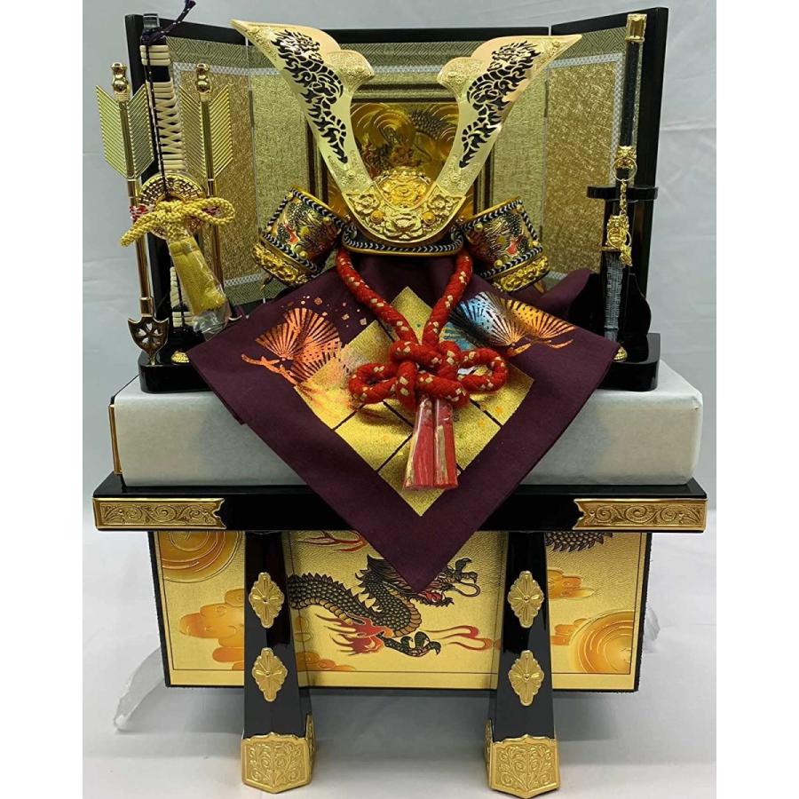 兜　かぶと　飾り 兜飾り【永遠之兜】RICH GOLD｜おしゃれ｜モダン｜スタイリッシ