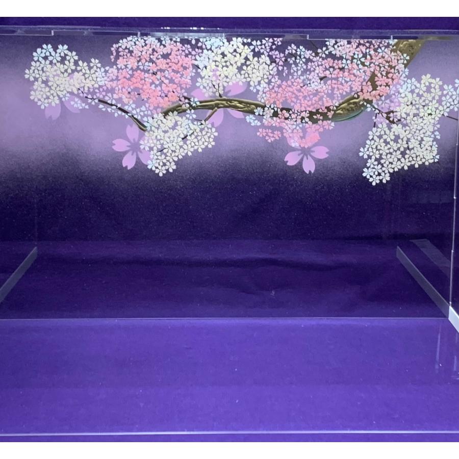 雛人形 飾り道具のみ アクリルカバー 桜/枝付ケースのみ 雛人形 飾り道具のみ アクリルカバー 桜/枝付ケースのみ