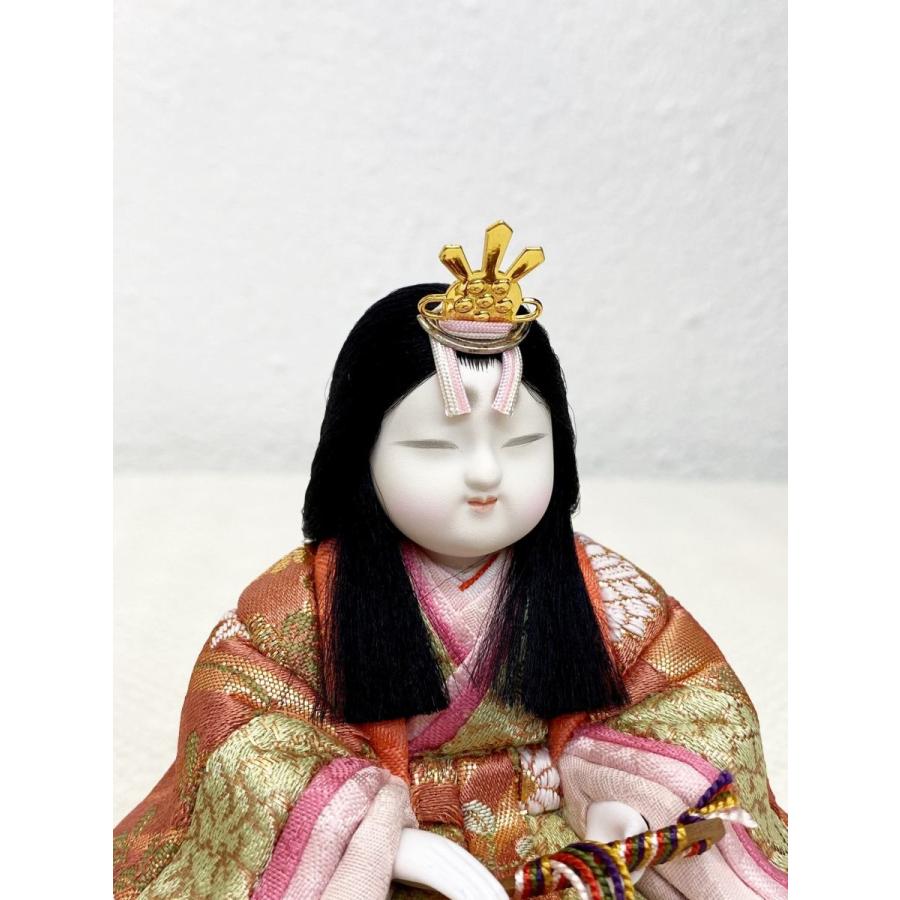 木目込み人形 東山雛 五人飾り 真多呂作 雛人形 木目込み人形 海外への