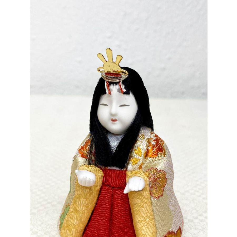 木目込み人形 東山雛 五人飾り 真多呂作 雛人形 木目込み人形 海外への 