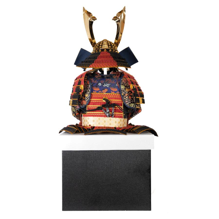 着用鎧 30号 黒赤小桜革威 子供着用鎧のみ 五月人形 お祝い 着用鎧 30号 黒赤小桜革威 子供着用鎧のみ 五月人形 お祝い