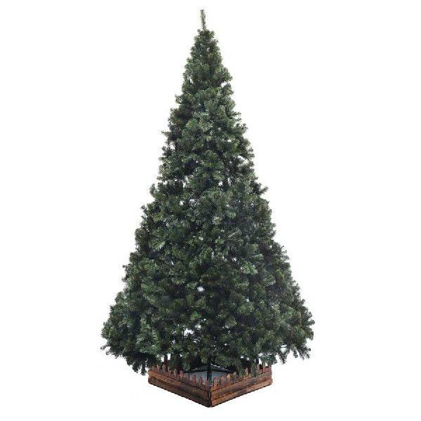 クリスマスツリー３００ｃｍ高級幅広濃緑ツリー 品質保証木枠サービス 巨大 品質保証木