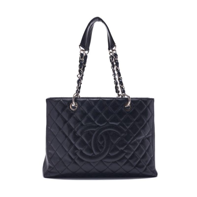 CHANEL シャネル マトラッセ GST チェーントート キャビア CHANEL シャネル マトラッセ GST チェーントート キャビア