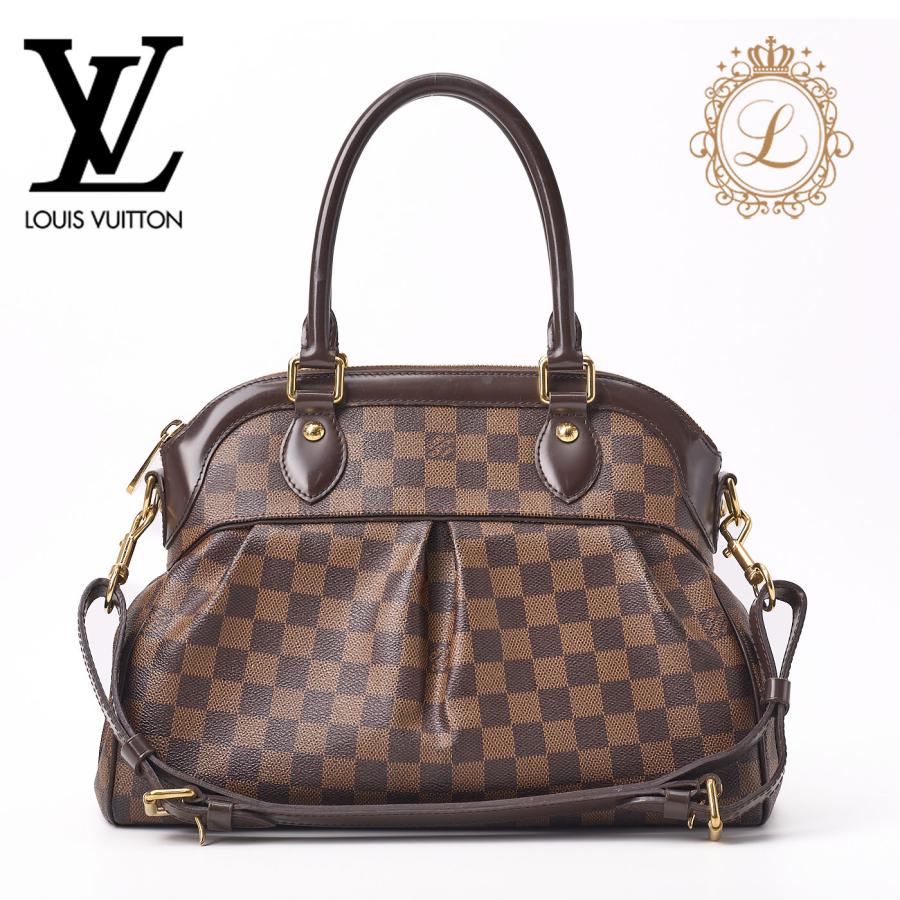 LOUIS VUITTON ダミエ トレヴィPM ハンドバッグ N51997 ダミエ・エベヌ 