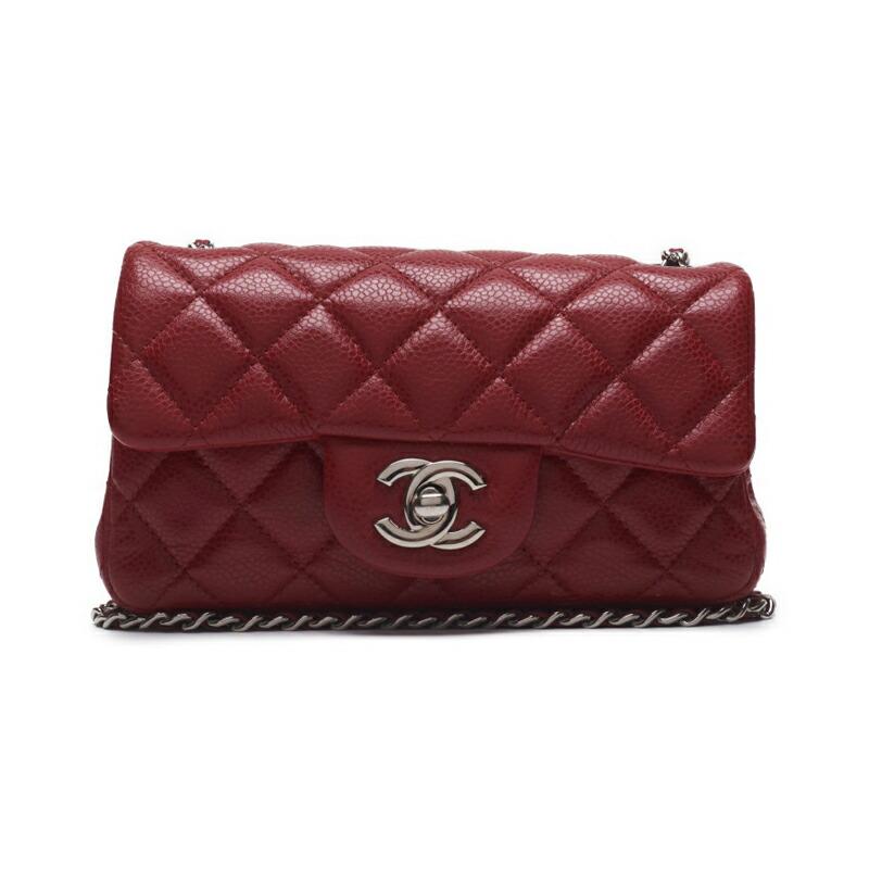 CHANEL シャネル ミニマトラッセ チェーンショルダー キャビア CHANEL シャネル ミニマトラッセ チェーンショルダー キャビア