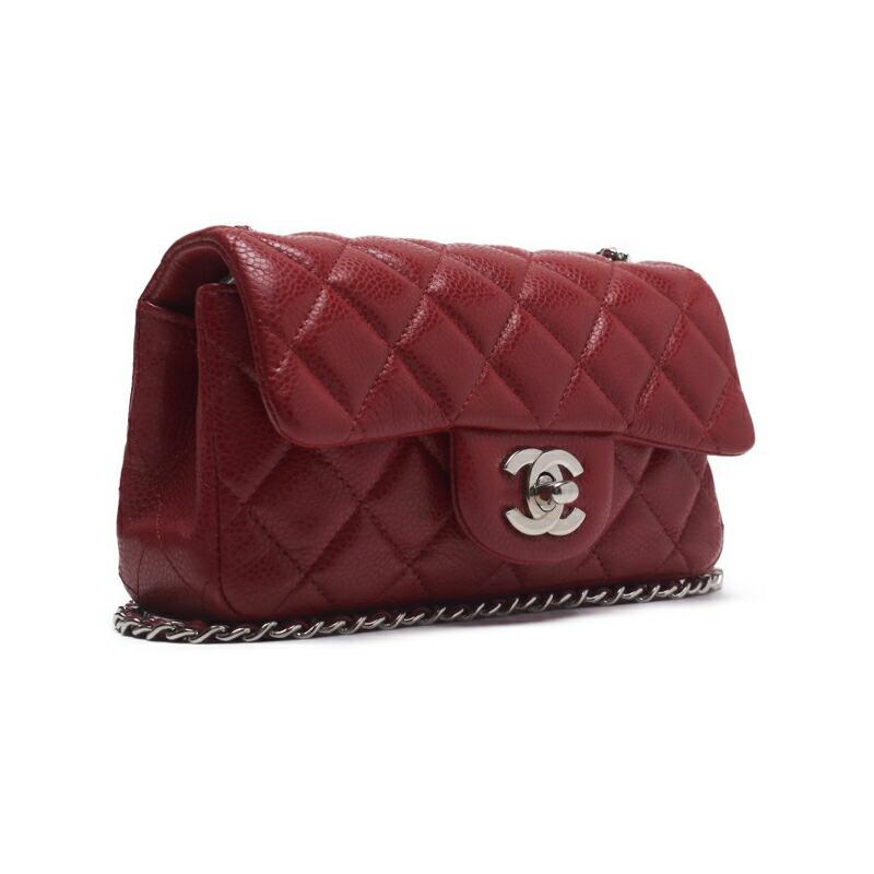 CHANEL シャネル ミニマトラッセ チェーンショルダー キャビア CHANEL シャネル ミニマトラッセ チェーンショルダー キャビア