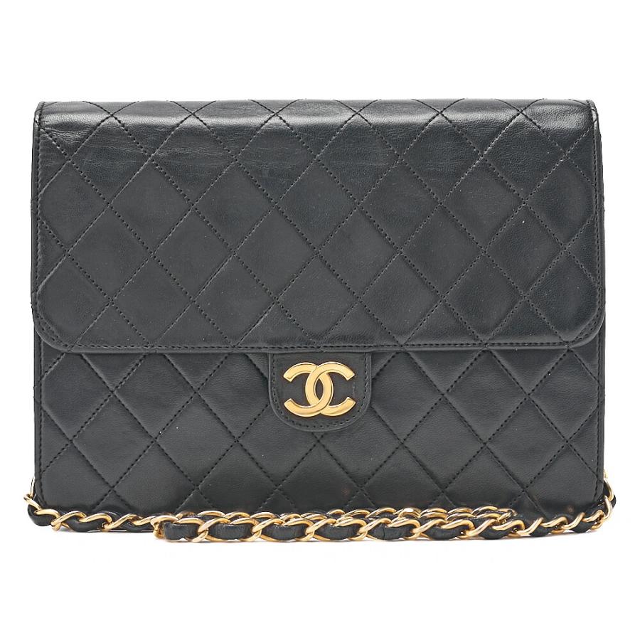 CHANEL シャネル マトラッセ プッシュロック 22cm チェーンショルダー 