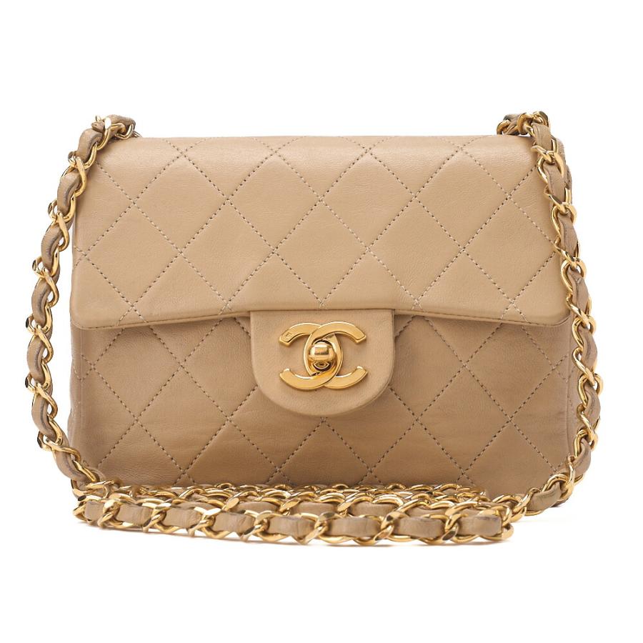CHANEL シャネル チェーンショルダー バッグ ミニマトラッセ 17cm 