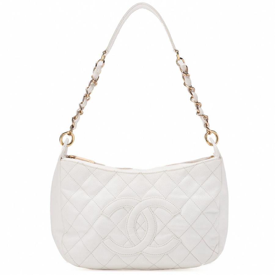 CHANEL シャネル キャビアスキン マトラッセ ココマーク ワン
