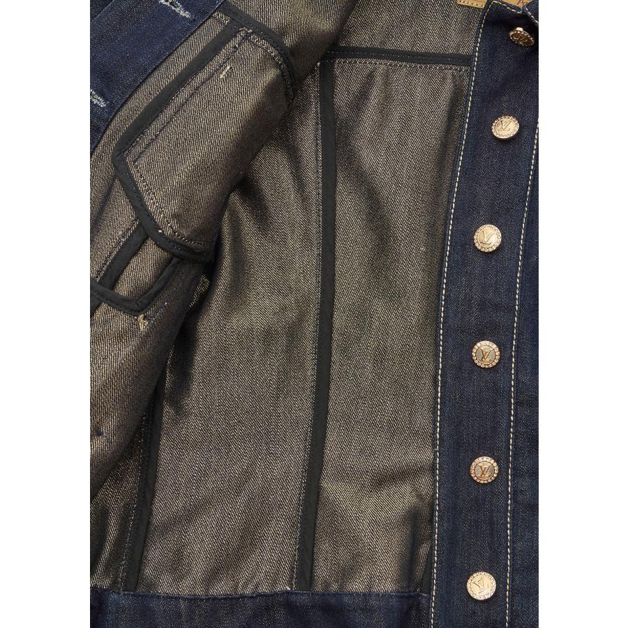 LOUIS VUITTON ルイヴィトン グリッター デニム ジャケット 40