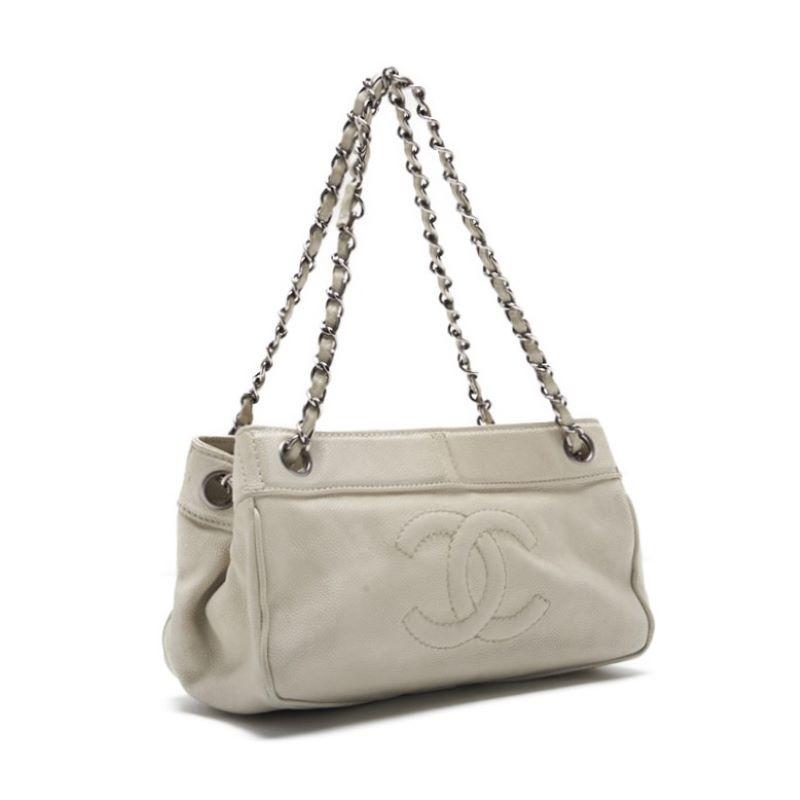 CHANEL シャネル ココマーク チェーンショルダー キャビアスキン CHANEL シャネル ココマーク チェーンショルダー キャビアスキン