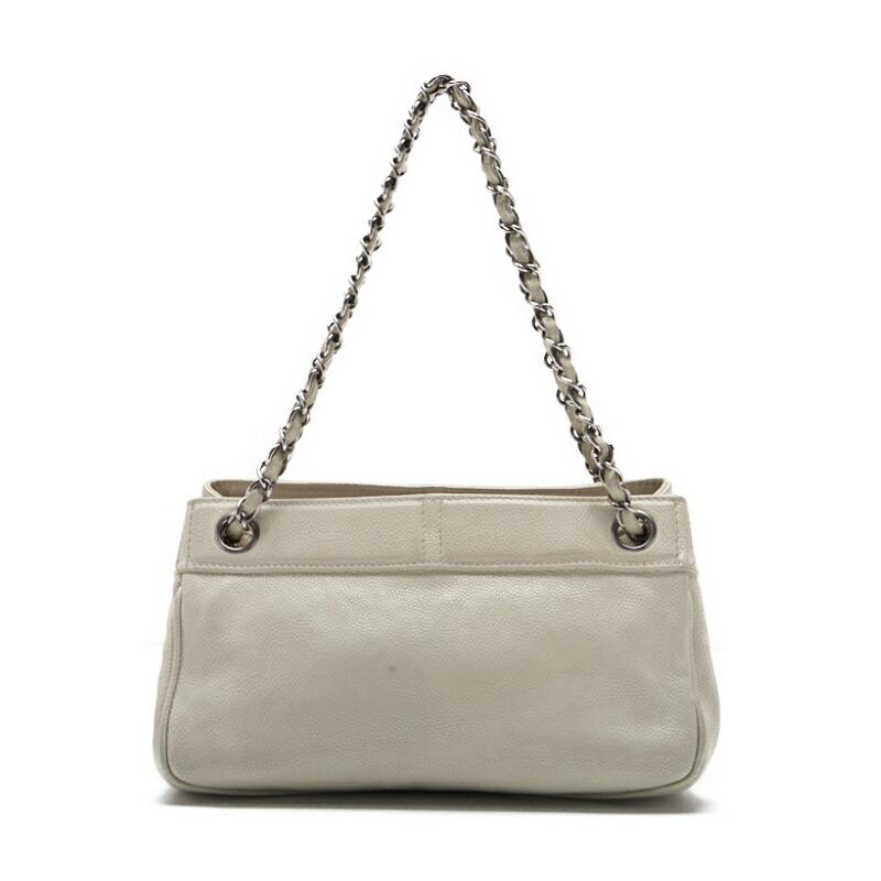 CHANEL シャネル ココマーク チェーンショルダー キャビアスキン CHANEL シャネル ココマーク チェーンショルダー キャビアスキン