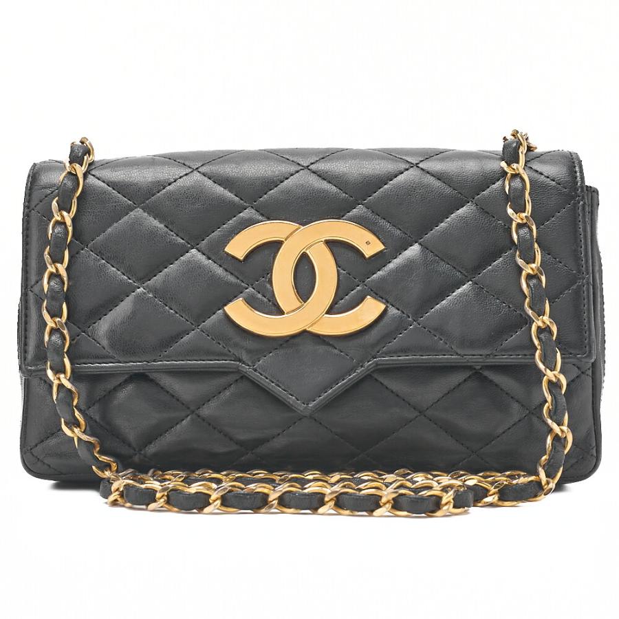 CHANEL シャネル ミニマトラッセ デカココ シングル プッシュロック 