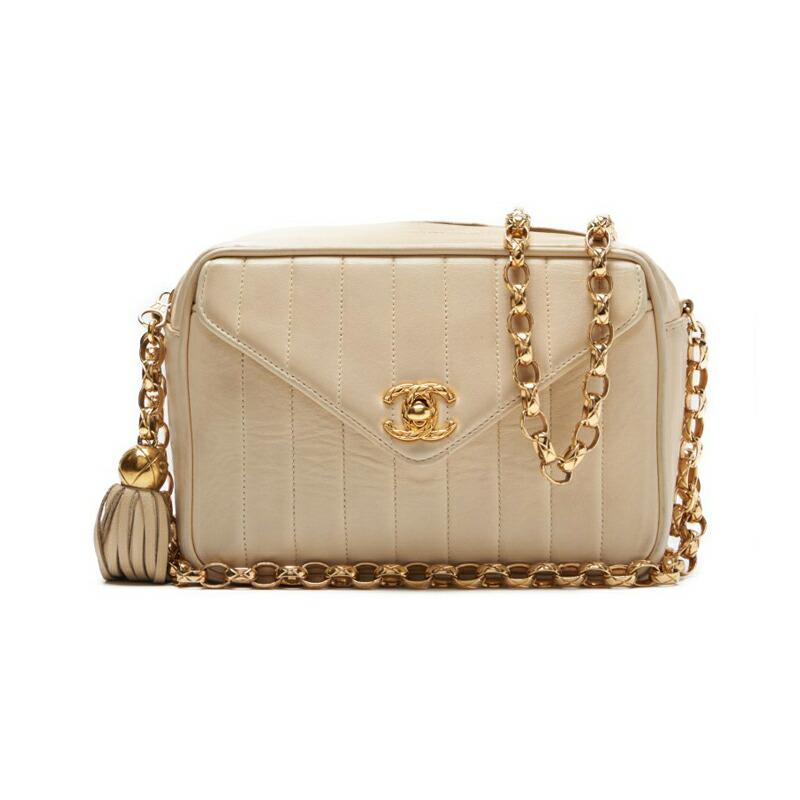 CHANEL シャネル マドモアゼル フリンジ ビジューチェーンショルダー 