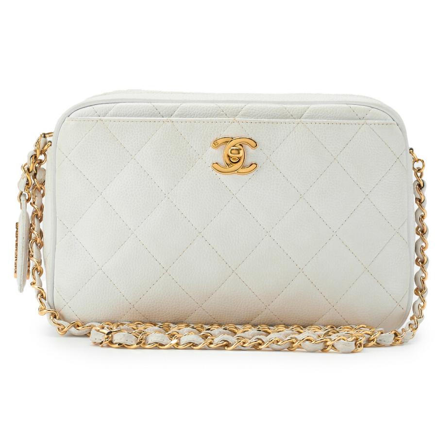 CHANEL シャネル マトラッセ ターンロック チェーンショルダー  