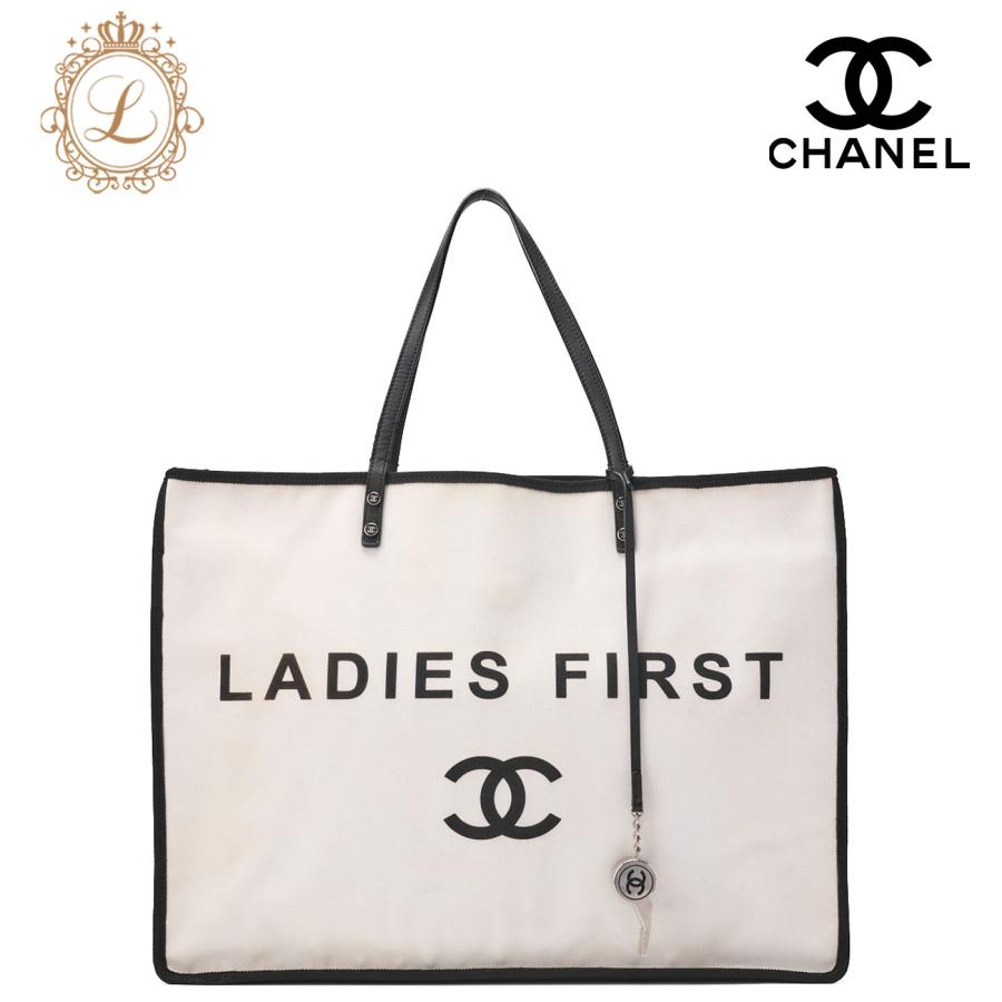 CHANEL シャネル トートバッグ ココマーク キャンバス ホイッスル 