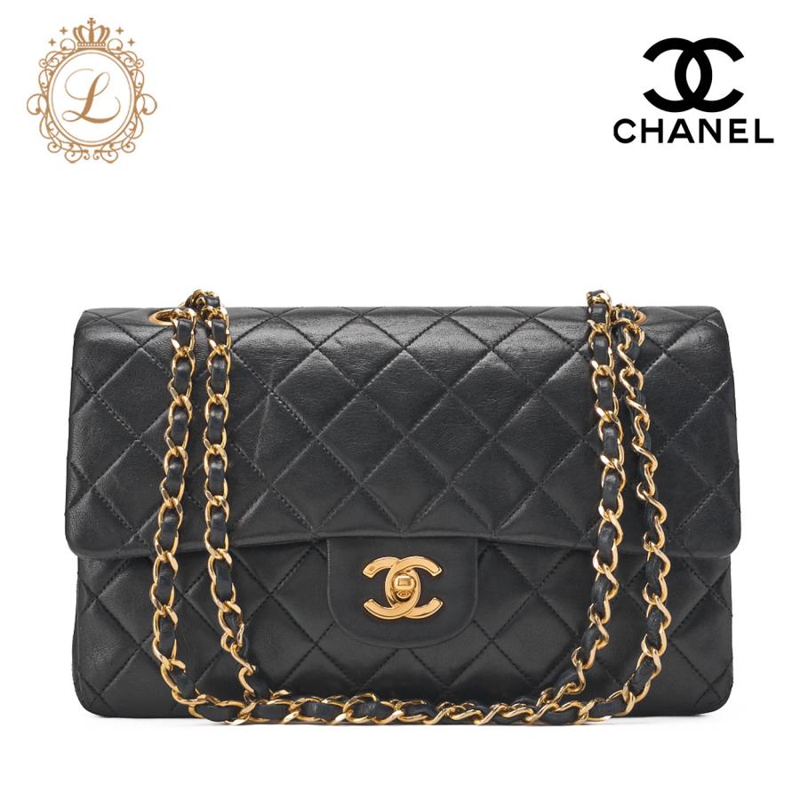 CHANEL シャネル ショルダーバッグ マトラッセ ダブルフラップ 25cm
