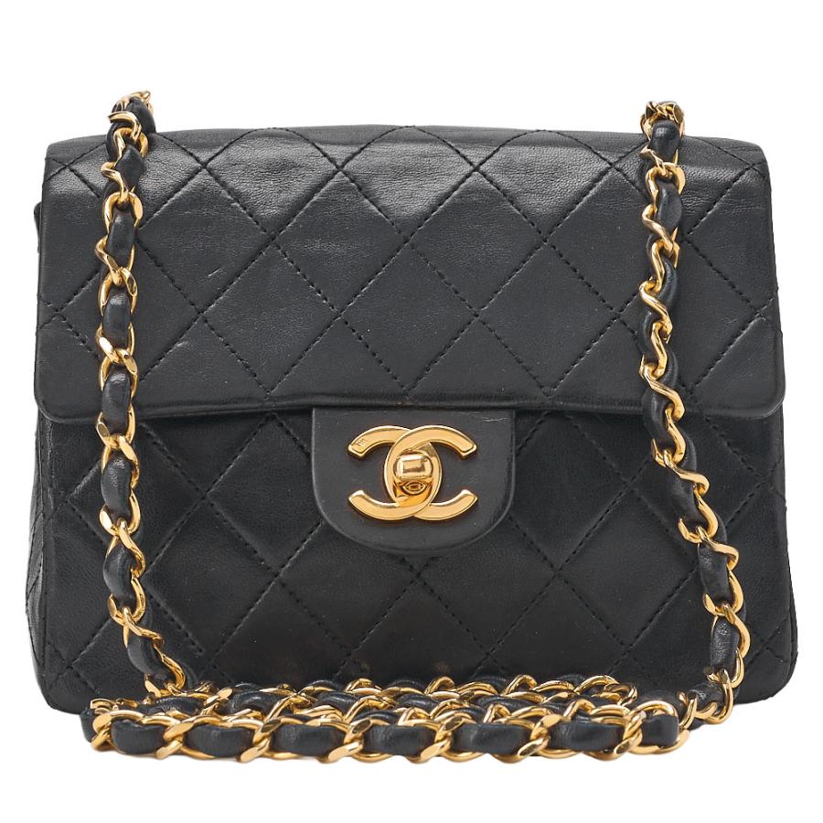 CHANEL シャネル チェーンショルダー バッグ ミニマトラッセ 17cm