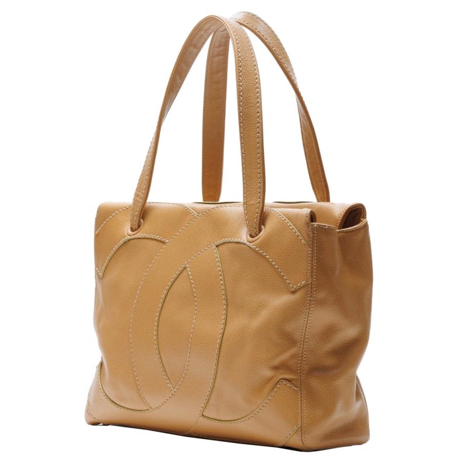 CHANEL / シャネル ワイルドステッチ デカココマーク トートバッグ  