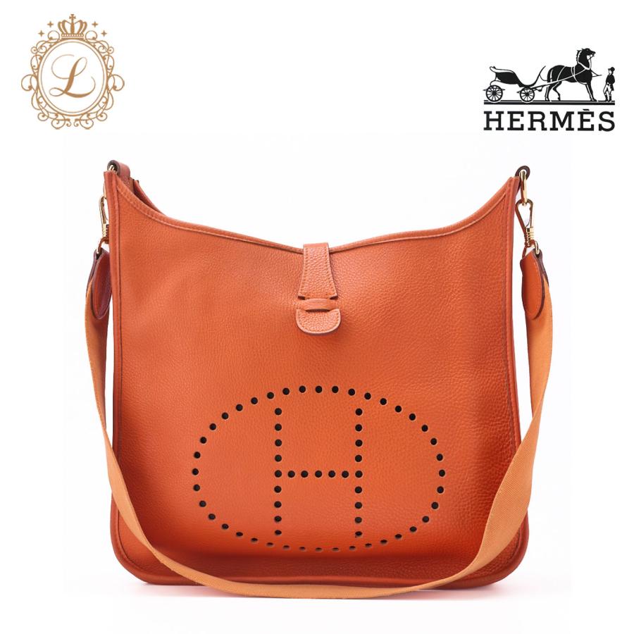 HERMES エルメス エブリンGM 1アン ショルダーバッグ トリヨン 