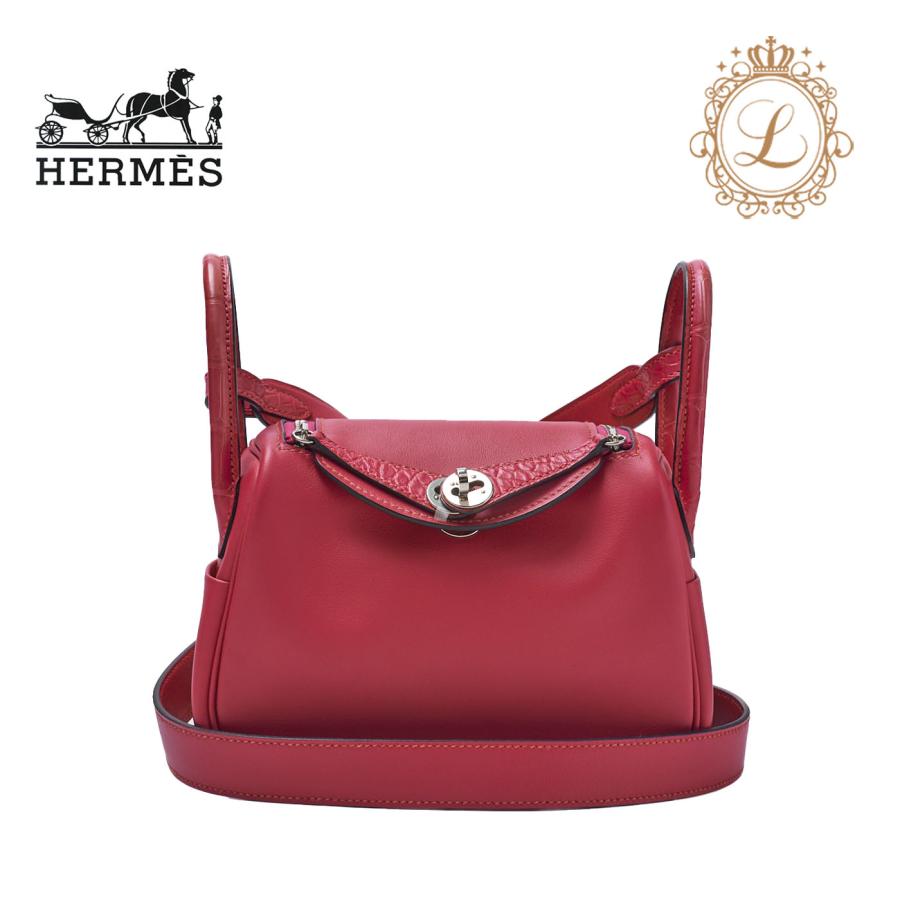 HERMES エルメス ミニリンディ18 2way ショルダーバッグ スイフト 