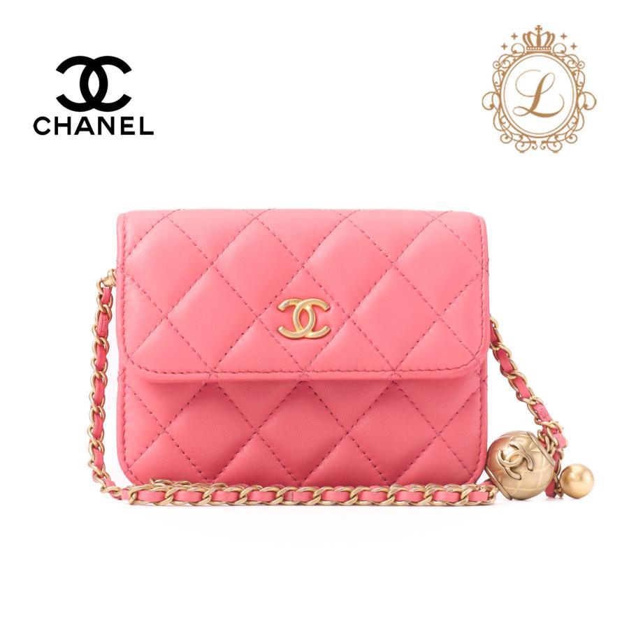 CHANEL シャネル ミニマトラッセ チェーンショルダー ラムスキン CHANEL シャネル ミニマトラッセ チェーンショルダー ラムスキン