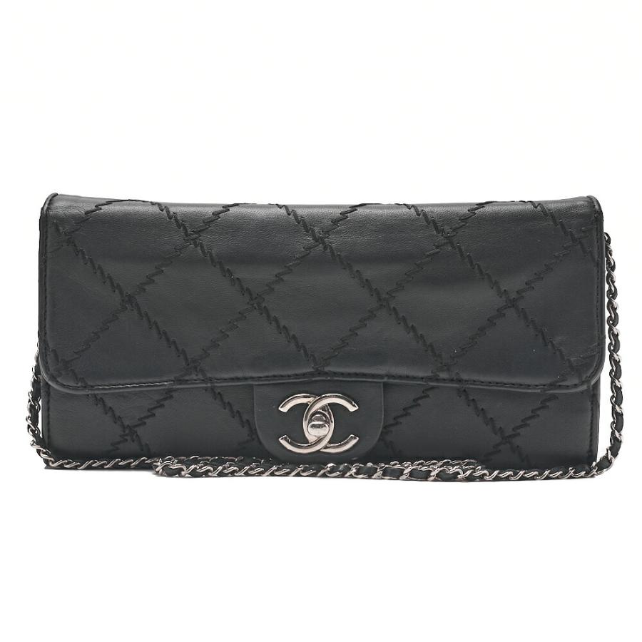 CHANEL シャネル ラムスキン マトラッセ ウルトラステッチ シングル 