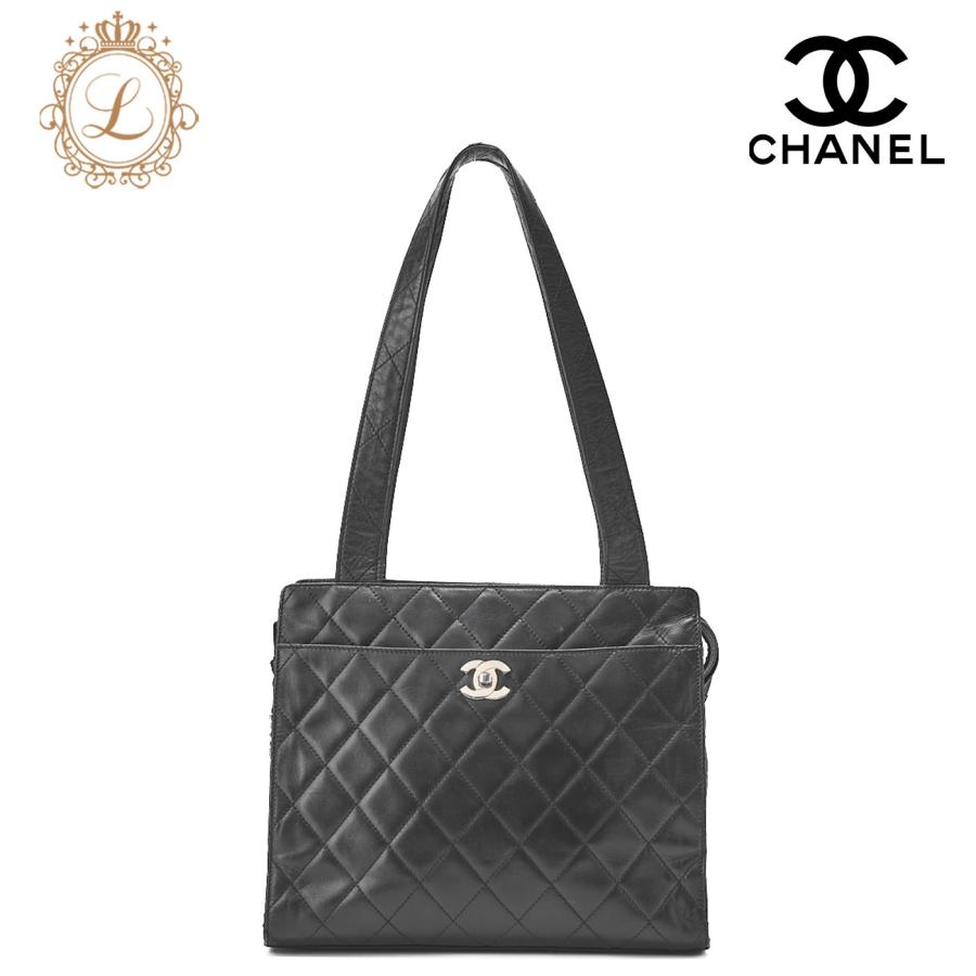 CHANEL シャネル ショルダーバッグ マトラッセ ターンロック