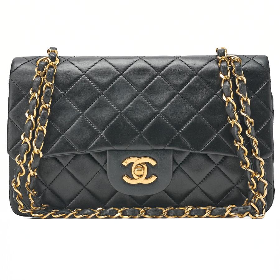 CHANEL シャネル マトラッセ 23cm ダブルフラップ チェーンショルダー 