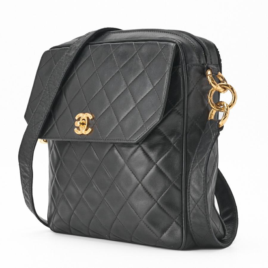 CHANEL マトラッセ ココマーク ラムスキン ブランドレンタルのBrandCity / シャネル ラムスキン マトラッセ