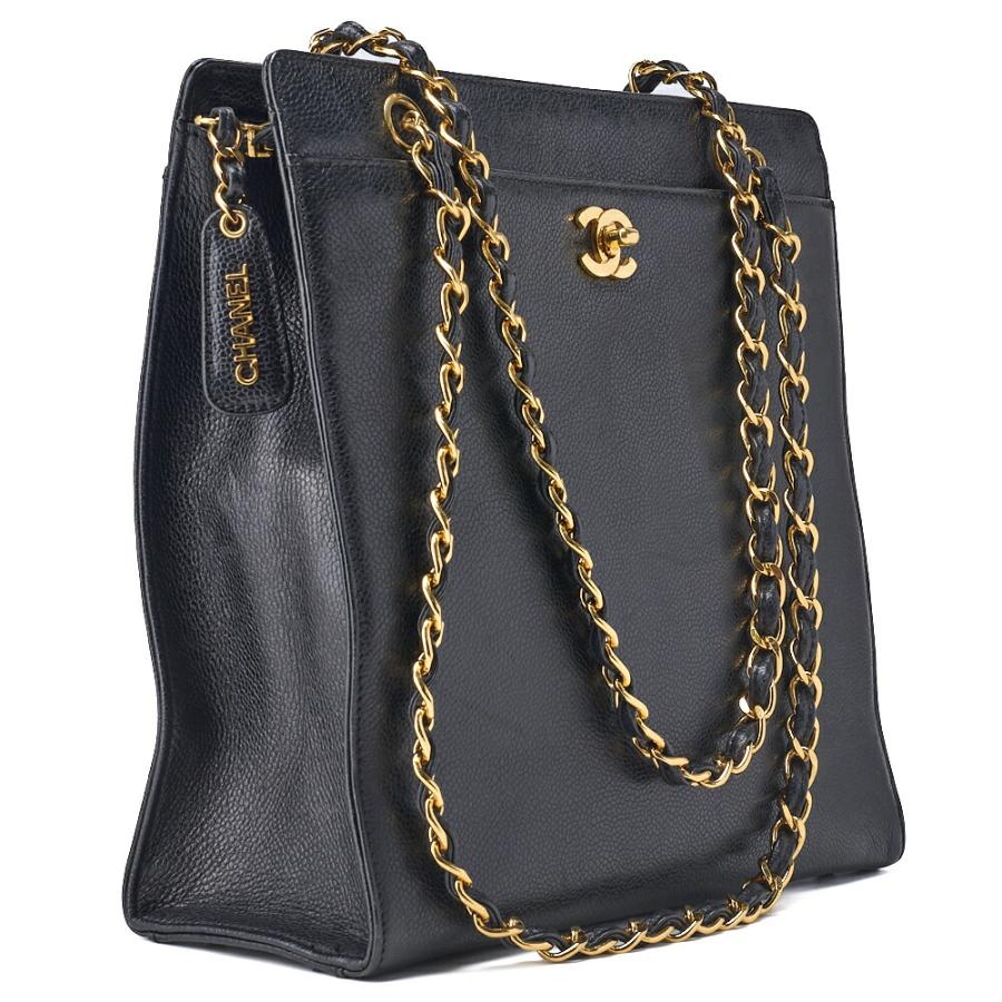CHANEL シャネル ショルダーバッグ トートバッグ キャビアスキン CHANEL シャネル ショルダーバッグ トートバッグ キャビアスキン