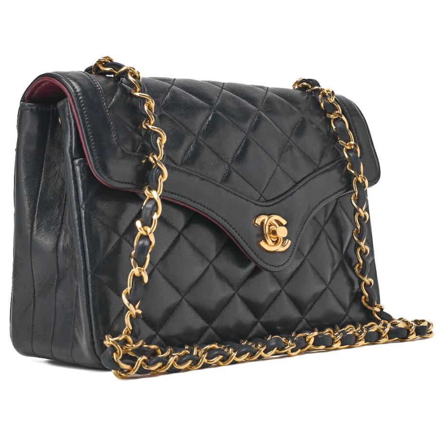 テ*ラ様 シャネル　CHANEL ミニマトラッセ　ラムスキン　スクエア　チェーン CHANEL シャネル ミニマトラッセ ターンロック デザインフラップ