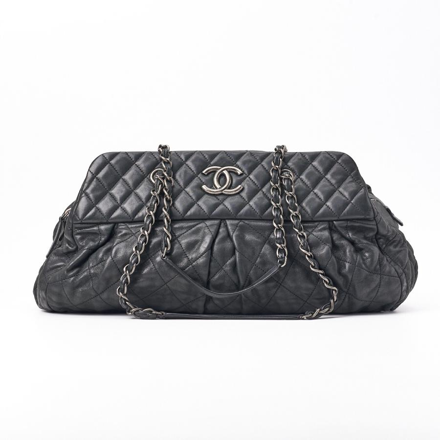 CHANEL シャネル ココマーク マトラッセ ダブルチェーンショルダー
