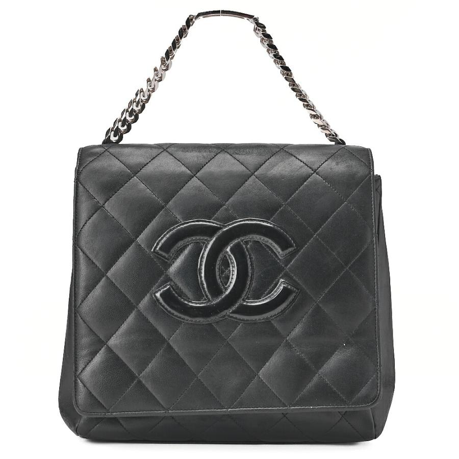 シャネル マトラッセ ラムスキン チェーン ハンド バッグ ココマーク CHANEL シャネル チェーンハンドバッグ マトラッセ ココマーク