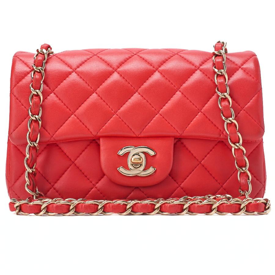 CHANEL シャネル チェーンショルダー バッグ ミニマトラッセ 20cm