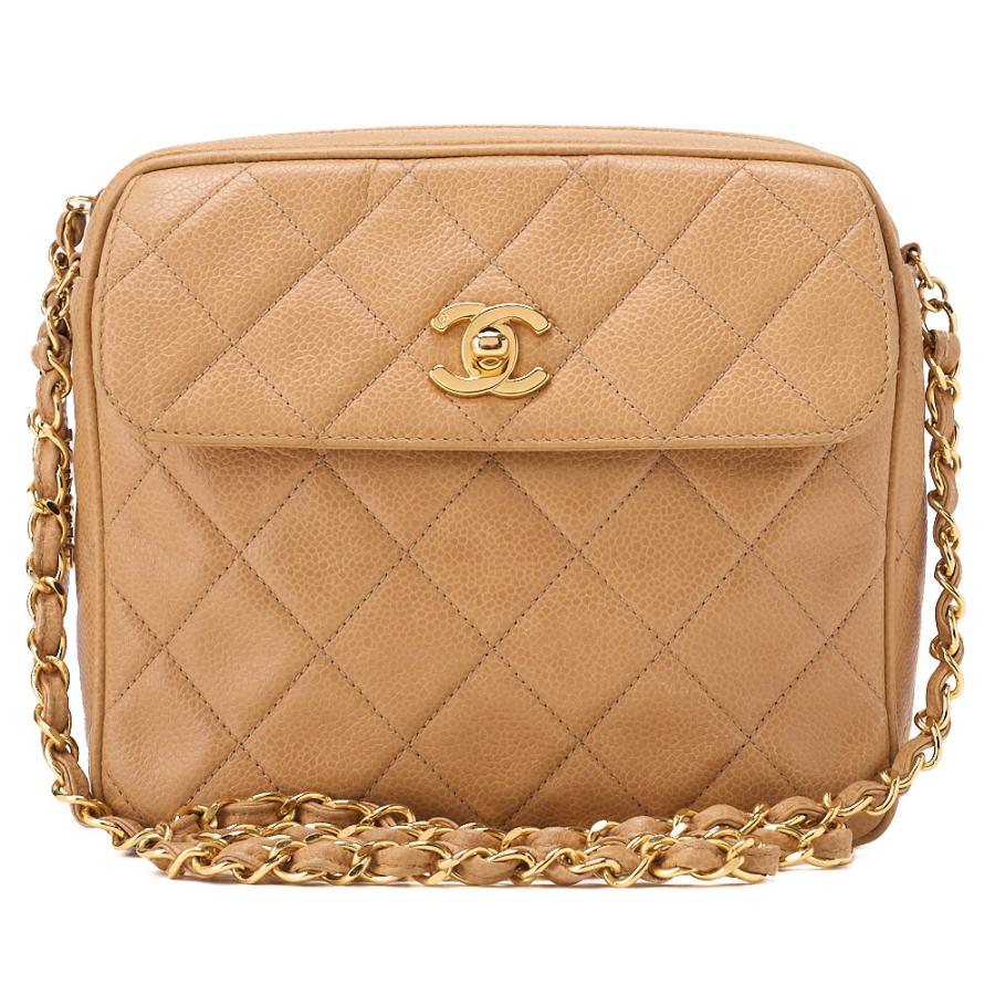 CHANEL シャネル マトラッセ ターンロック チェーンショルダー ロゴ