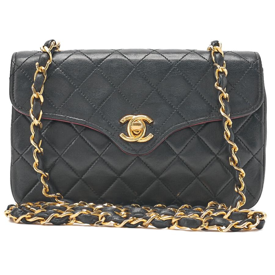 CHANEL シャネル チェーンショルダーバッグ ミニマトラッセ 18cm